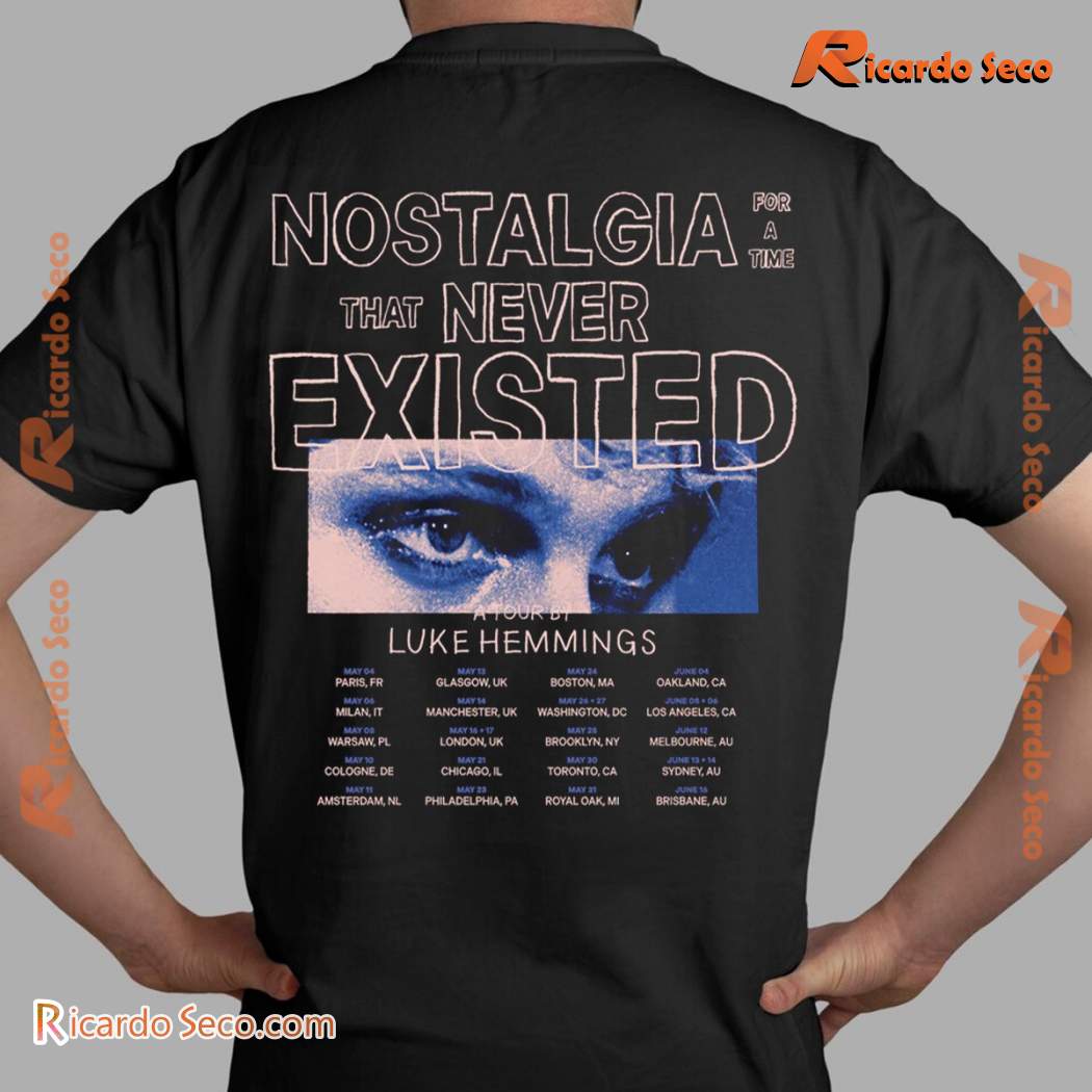 Luke Hemmings Nostalgia For A Time That Never Existed Classic Men Shirt Zyg4Kt1