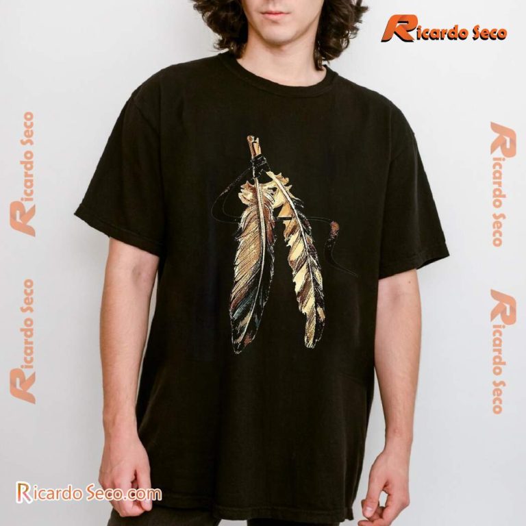 Native American Feather Unisex T-shirt-b p5HvoGw