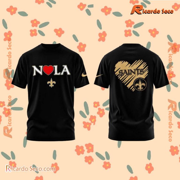 New Orleans Saints NOLA 2025 Unisex T-shirt-a xIksadG