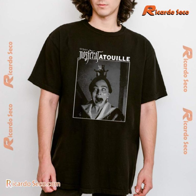 Nosfe Ratatouille Nosferatu Ratatouille Mashup Graphic Classic Men Shirt XAmpKUV