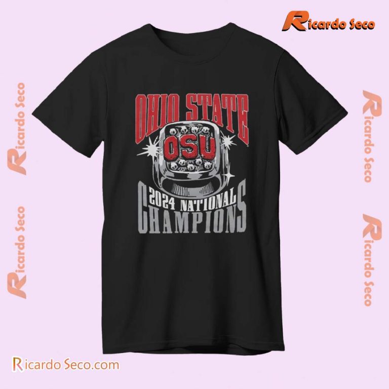 Ohio State 2024 National Champions Ring Unisex T-shirt-b owOulc3