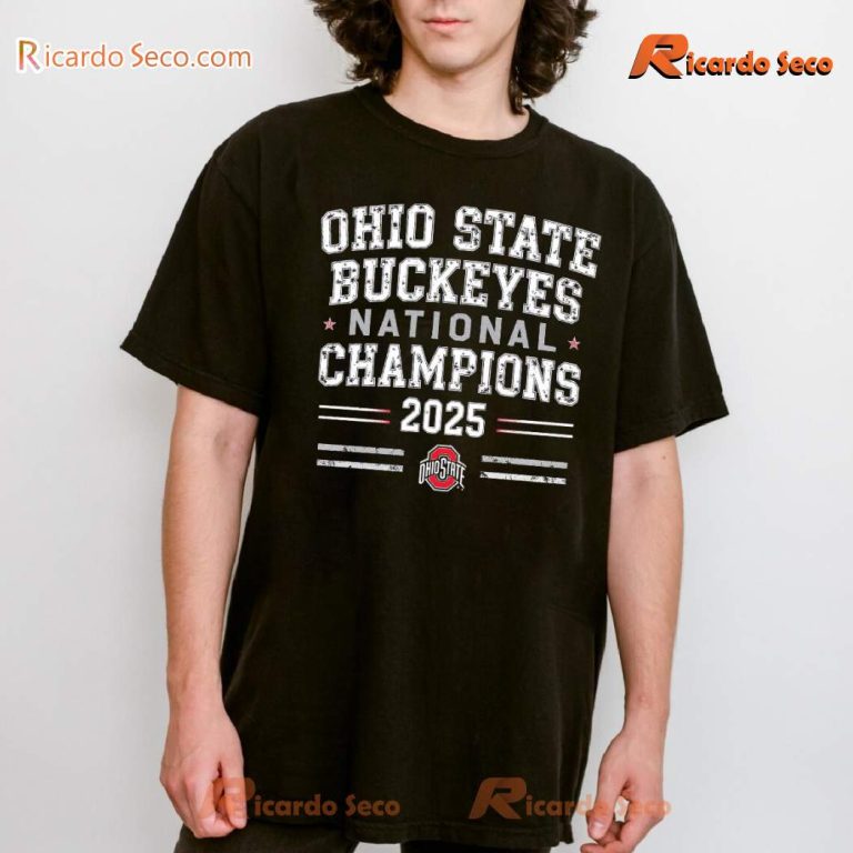 Ohio State Buckeyes National Champions 2025 Classic Men Shirt-a FGYW1ay