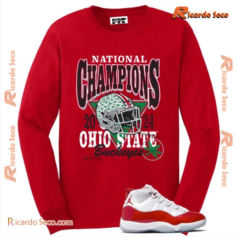 Ohio State National Champions Helmet 2024 Unisex T-shirt-a SABijT5