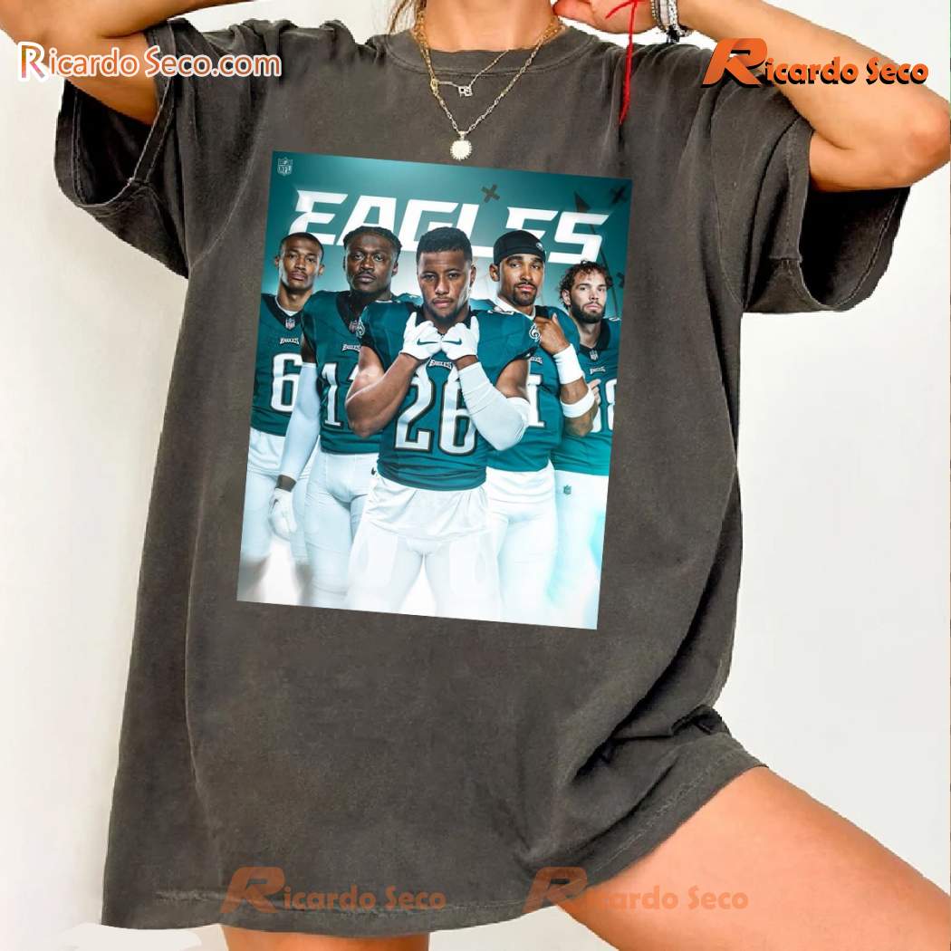 Philadelphia Eagles Time To Get That Graphic T-shirt Ims4XVw