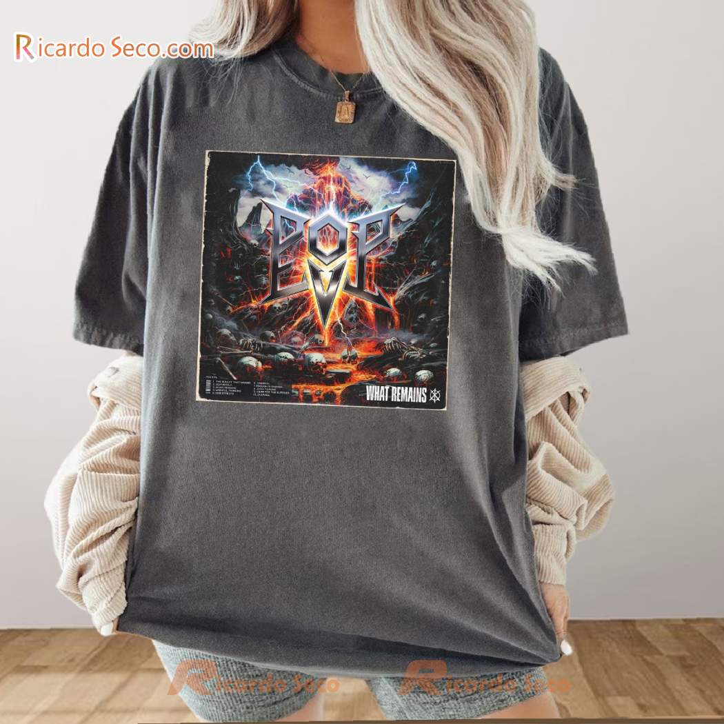 Pop Evil What Remains Album Unisex T-shirt-b sOwnQ9v