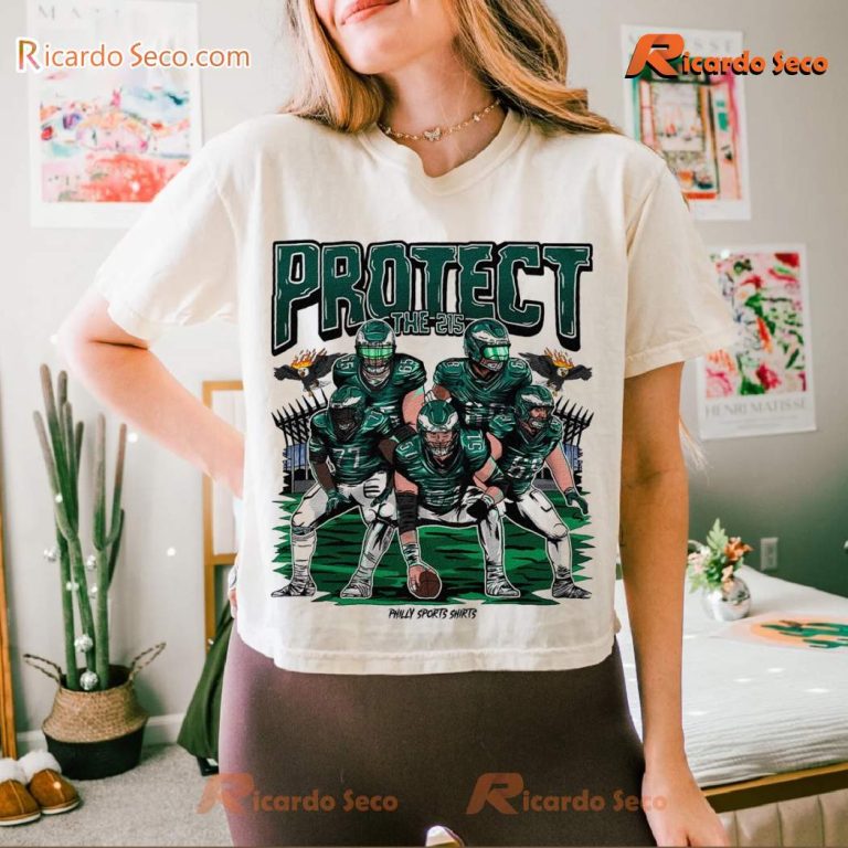 Protect The 215 Philadelphia Eagles Unisex T-shirt-a AMSVUfC