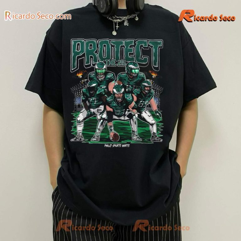 Protect The 215 Philadelphia Eagles Unisex T-shirt-c we3znHd