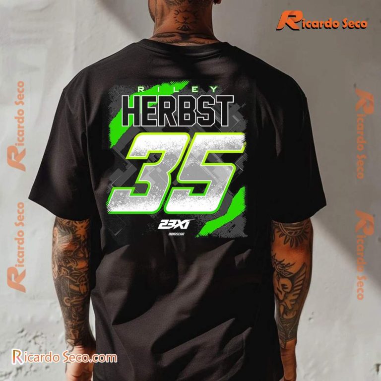 Riley Herbst Name & Number Racing Unisex T-shirt-b qs4gv1Z