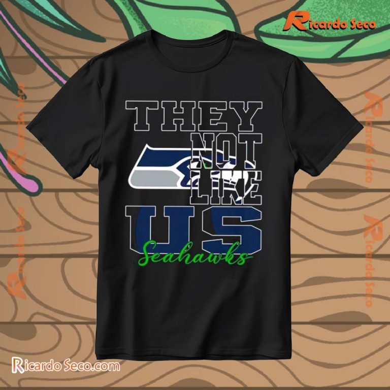 Seattle Seahawks They Not Like Us Unisex T-shirt-b M5Z0coY