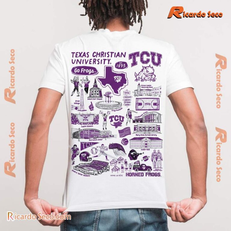 Tcu Horned Frogs Vive La Fete Infant Impressions Artwork Unisex T-shirt nDKQjPl