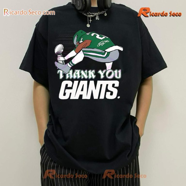 Thank You Giants Saquon Barkley Super Bowl Unisex T-shirt 6gvPhy9