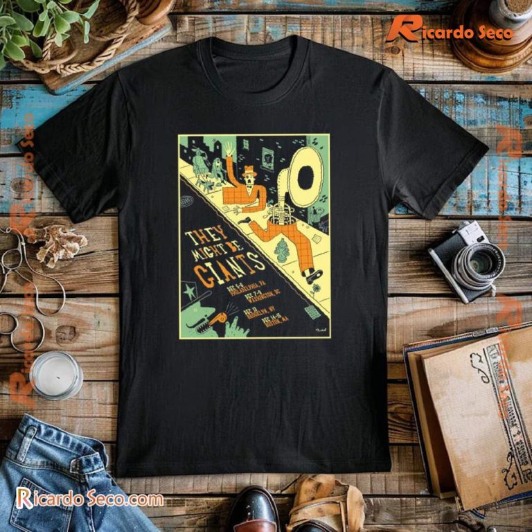 They Might Be Giants 2024 December Tour Graphic Classic Men Shirt-b 0AYcd67