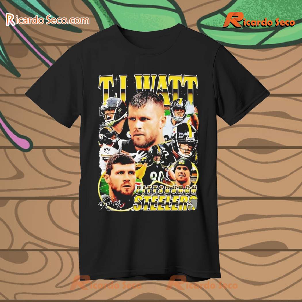 Tj Watt Pittsburgh Steelers Nfl Football Classic Men Shirt-a MXNjlAQ