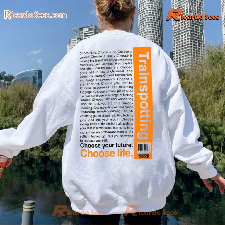 Trainspotting Various Artists Choose Your Future Choose Life Classic Men Shirt-c ye3E9Sk