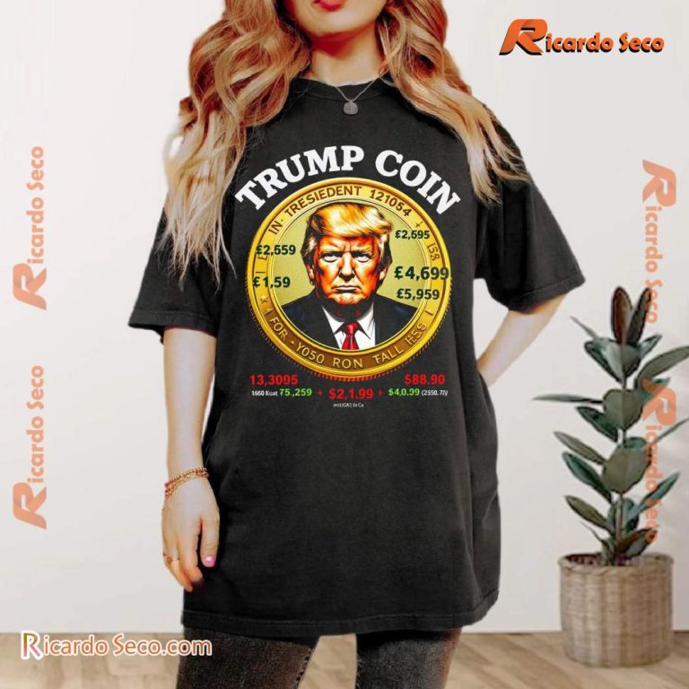 Trump Coin Unisex T-shirt qY4dAND