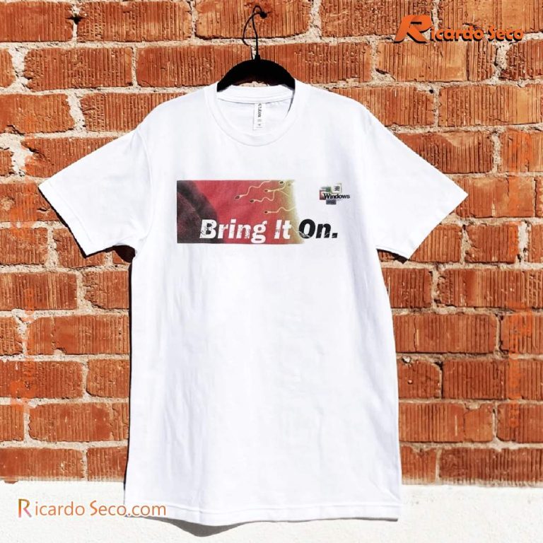 Windows 97 Bring It On Sperm Promo Computer Classic Men Shirt-b wPn6Qly