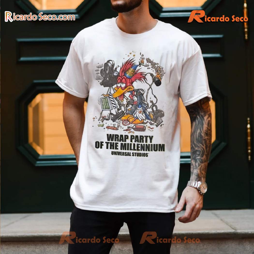Wrap Party Of The Millennium Universal Studios Classic Men Shirt-b ZIjAvmz