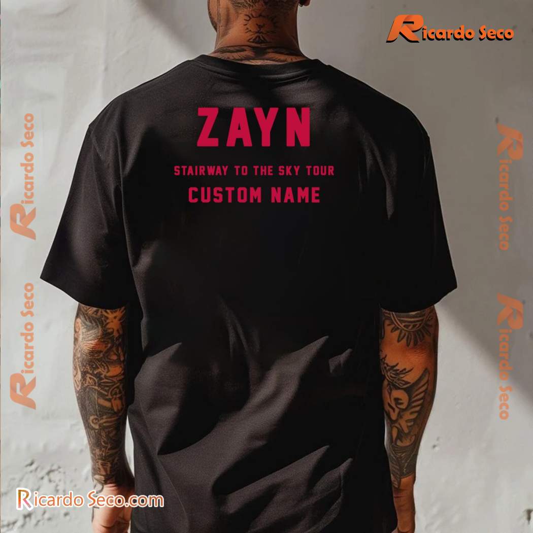 Zayn Stairway To The Sky Tour Personalized Unisex T-shirt IYiu1Hk