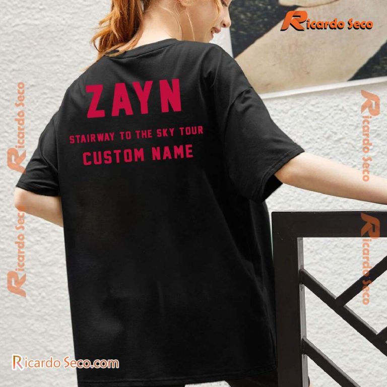 Zayn Stairway To The Sky Tour Personalized Unisex T-shirt-b nV2X7cd