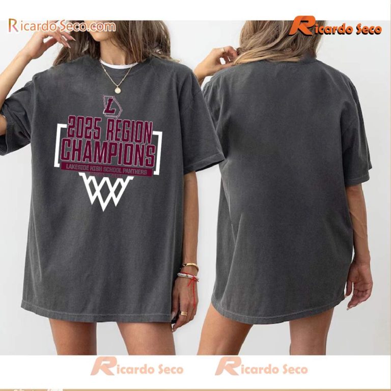 2025 Region Champions Lakeside High School Panthers Shirt-b fdbK19p