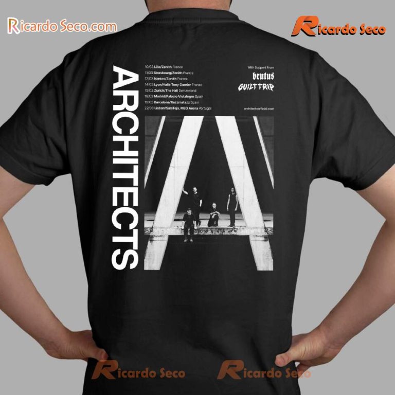 Architects Live Tour 2025 Unisex T-shirt-c AYQCXU1