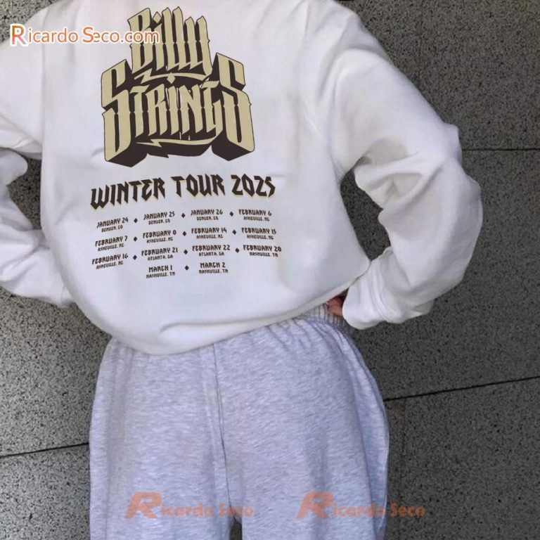 Billy Strings Spider Winter Tour 2025 Hoodie-b bDz3MmY