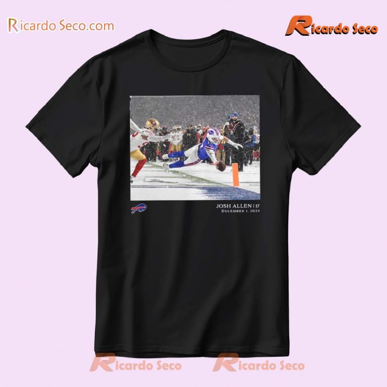 Buffalo Bills Josh Allen Mvp Nfl Flash Features Week 13 Classic Men Shirt-b rZyaBvC