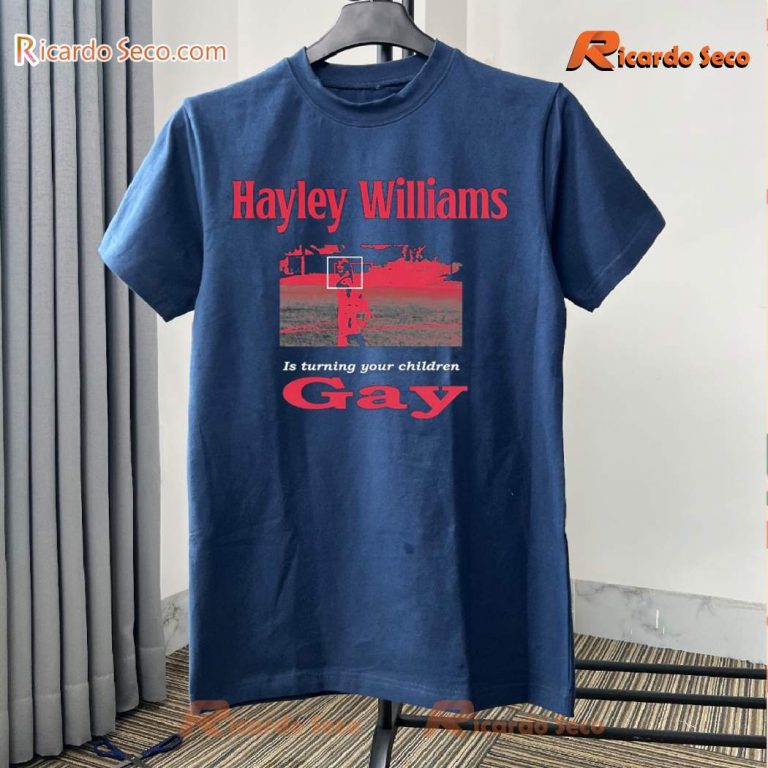 Hayley Williams Is Turning Your Children Gay Classic Men Shirt-b j6xuNKV