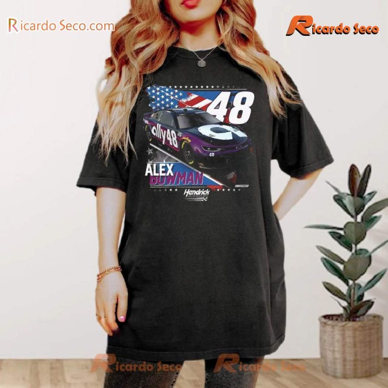Hendrick Motorsports Alex Bowman #48 Patriotic Classic Men Shirt kpxNWcm