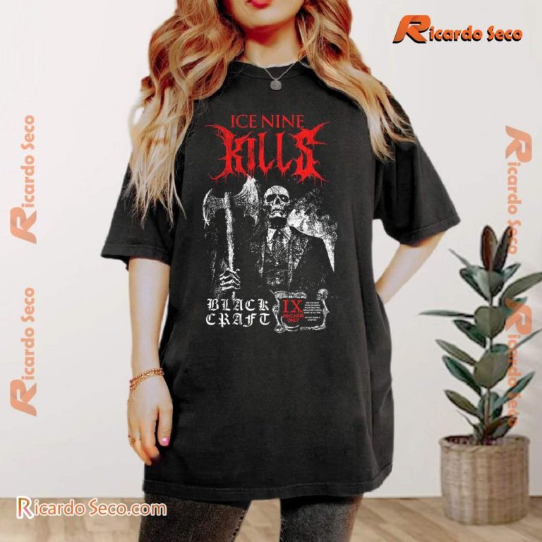 Ice Nine Kills Ink Skeleton Corpses T-shirt QjTRX0Y