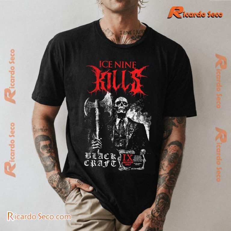 Ice Nine Kills Ink Skeleton Corpses T-shirt-b imNyOVQ