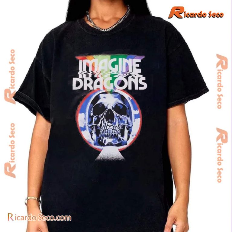 Imagine Dragons Skull Prism Classic Men Shirt -a 6oUkD3n