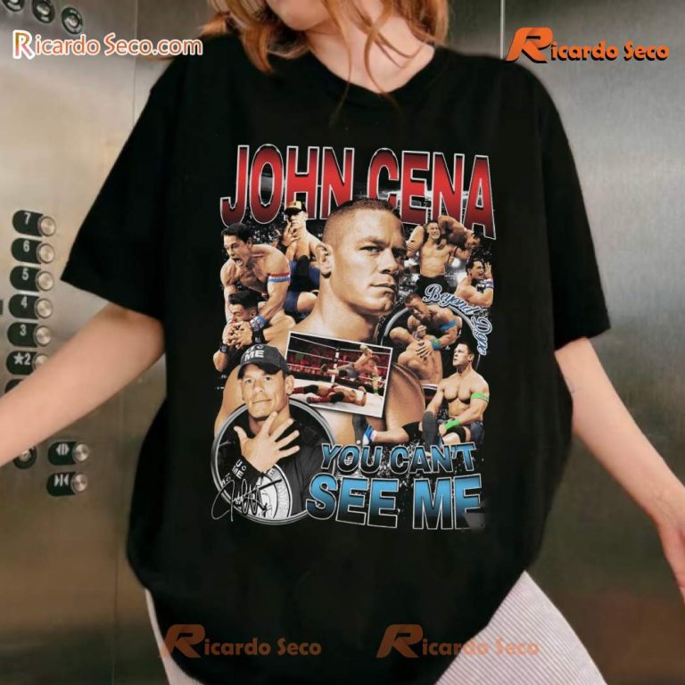 John Cena You Can't See Me Unisex T-shirt-b wd3JW8I