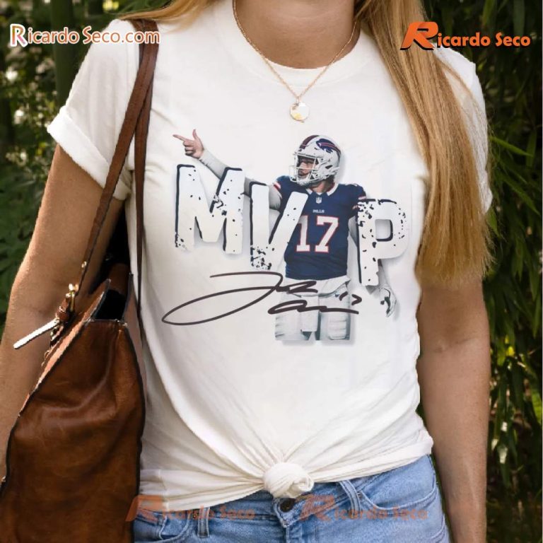 Josh Allen NFL MVP Most Valuable Player Classic Men Shirt-b cHBzifO