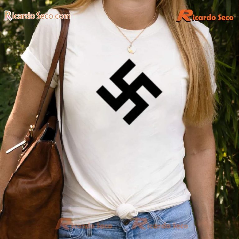 Kanye Wests Super Bowl Swastika Classic Men Shirt-a 1sKqSFp