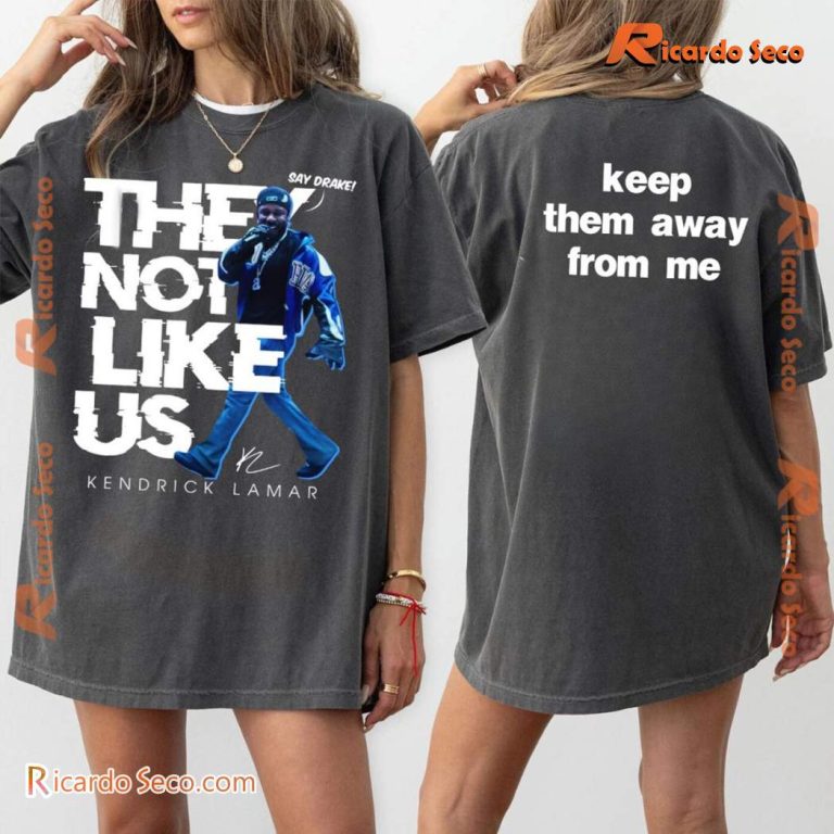 Kendrick Lamar Keep Them Away They Not Like Us Classic Men Shirt 4wFxHuv