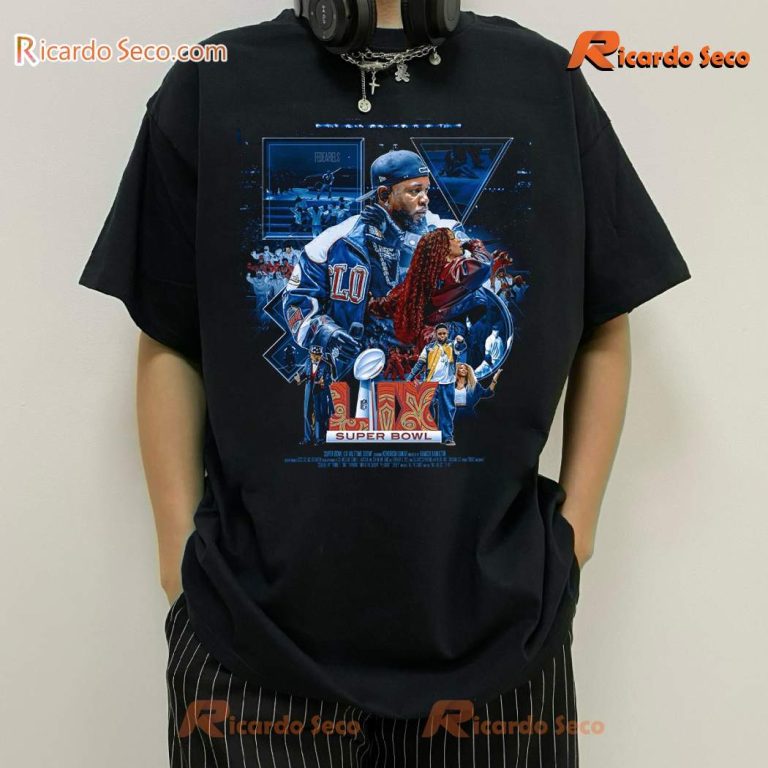 Kendrick Lamar Super Bowl Halftime Show Gift For Fan Classic Men Shirt rzlTZc5