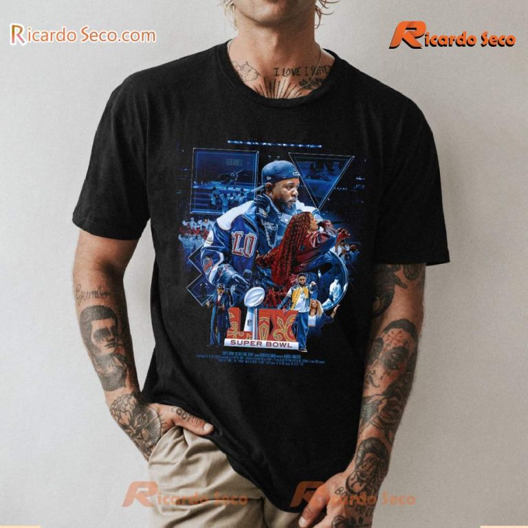 Kendrick Lamar Super Bowl Halftime Show Gift For Fan Classic Men Shirt-b bjcAmt2