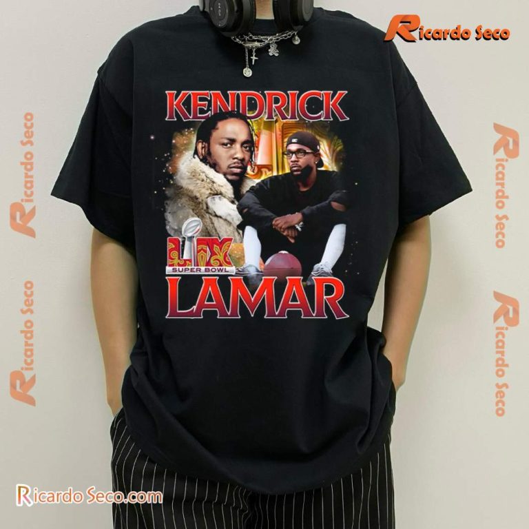 Kendrick Lamar Super Bowl Lix 2025 Unisex T-shirt uB3QhIs