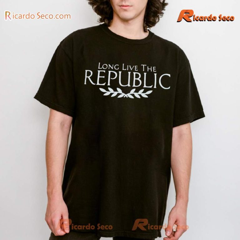 Long Live The Republic Unisex T-shirt-a NlWqRvP