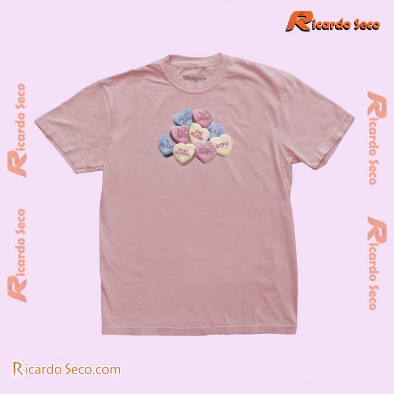 Melanie Martinez Candy Heart Gift For Fan Unisex Shirt IaDLpO9