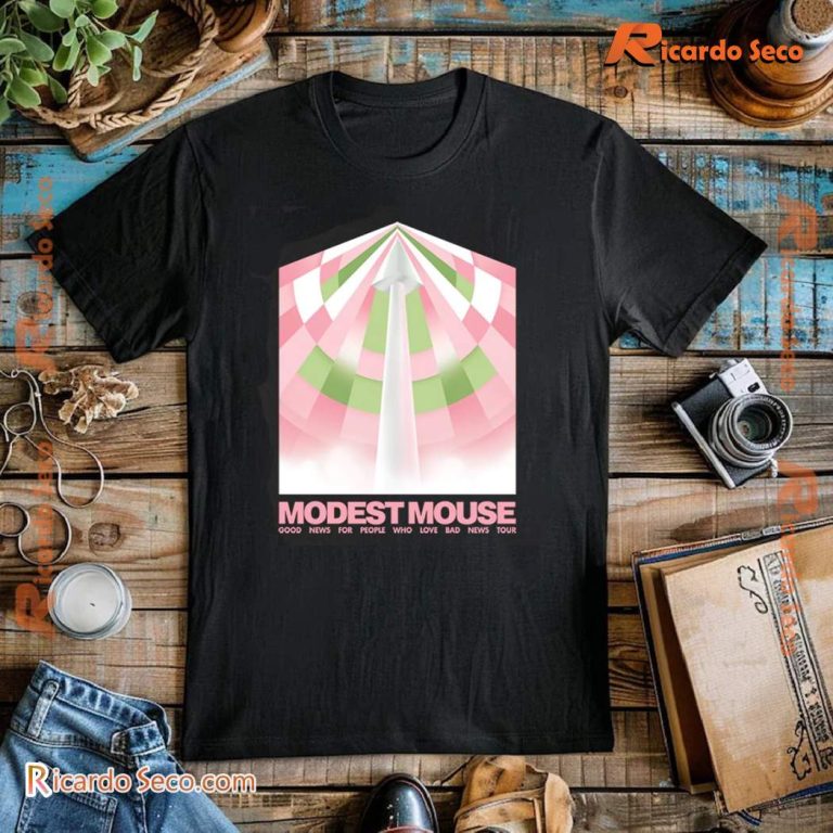 Modest Mouse Good News For People Who Love Bad News Fall Tour Classic Men Shirt -b scD4gyu