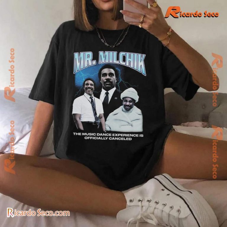 Mr. Milchick The Music Dance Experience Is Officially Canceled T-shirt-a YeL0cCt