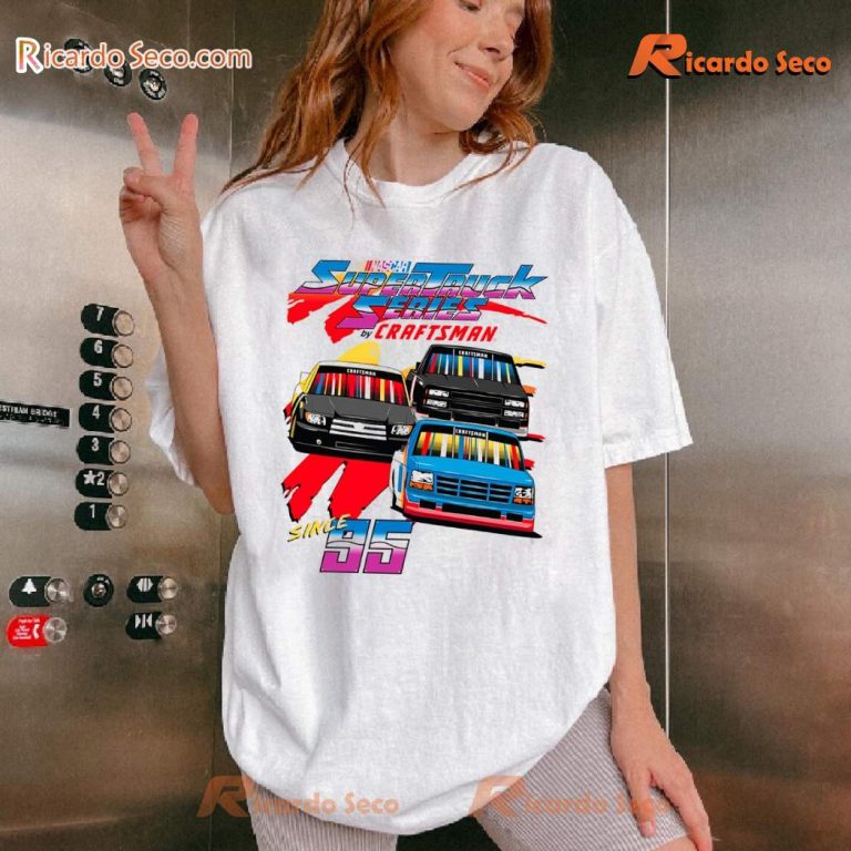 Nascar Craftsmen Truck Series Retro T-shirt-a aNsn5K8