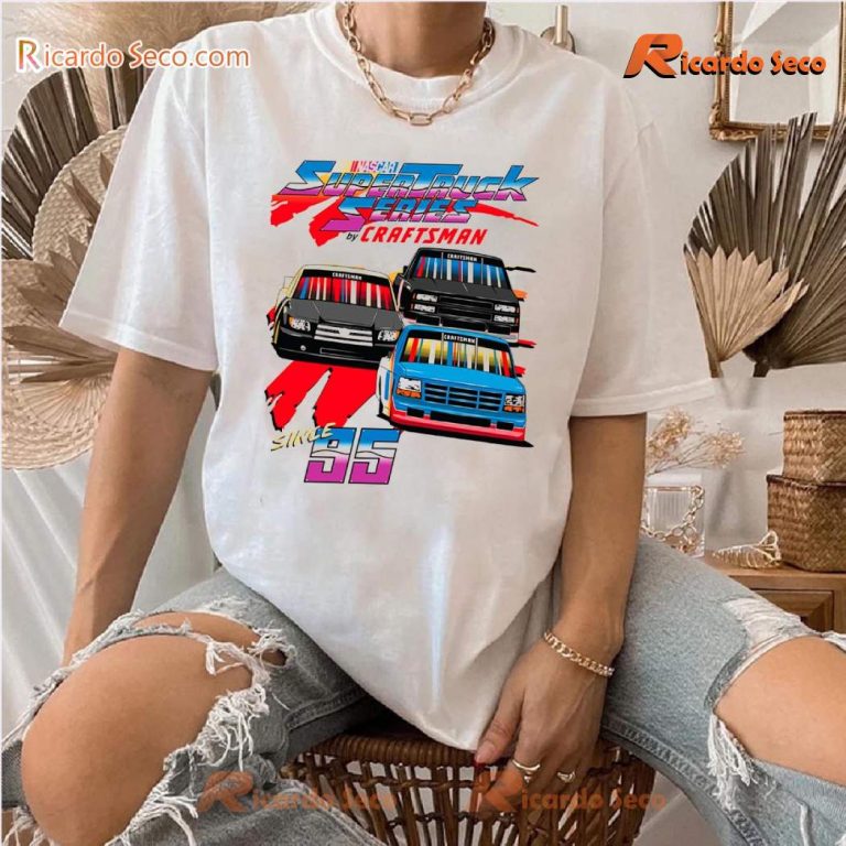 Nascar Craftsmen Truck Series Retro T-shirt OzEaguU