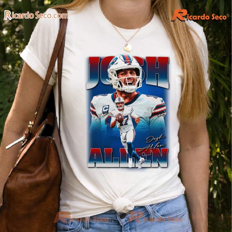 Nfl Mvp 2024 Josh Allen Unisex T-shirt UOIBmWD