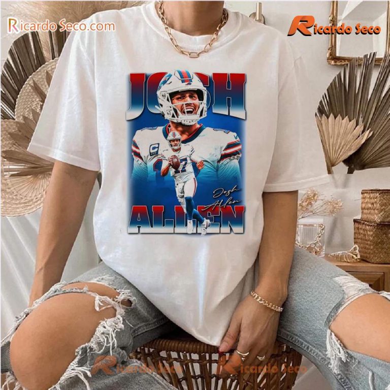 Nfl Mvp 2024 Josh Allen Unisex T-shirt-b e6CAQtc