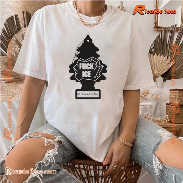 No Human Is Illegal Fuck Ice Lassic Men Shirt-a eXS03Ul
