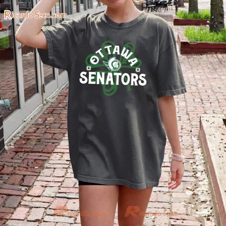 Ottawa Senators Levelwear St. Patrick's Day T-shirt v3uoKS6