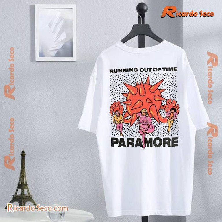 Paramore Running Out Of Time Unisex Shirt-a X1fdCIm